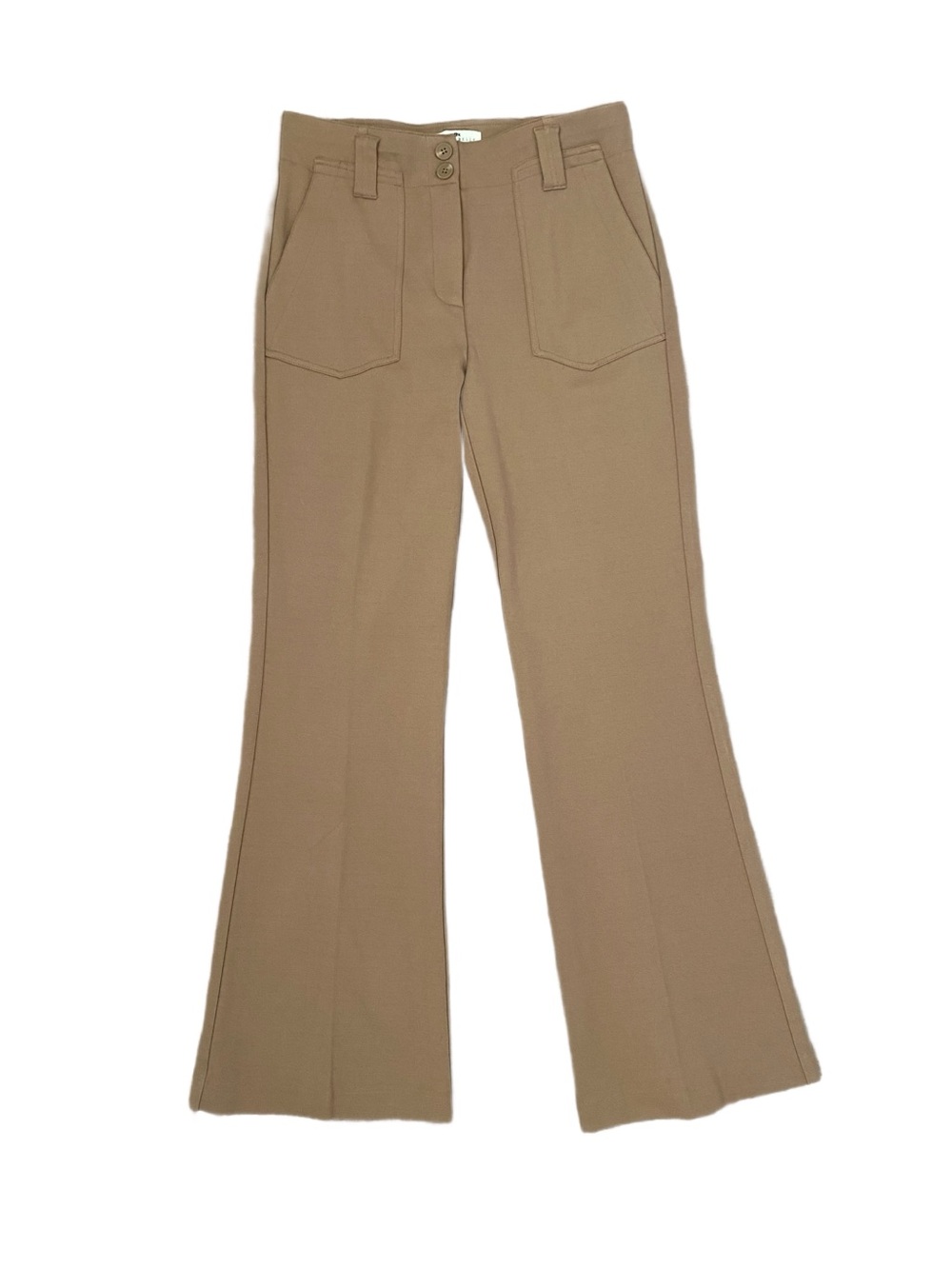 Mason & Belle Wide Leg Belled Slacks Size 8